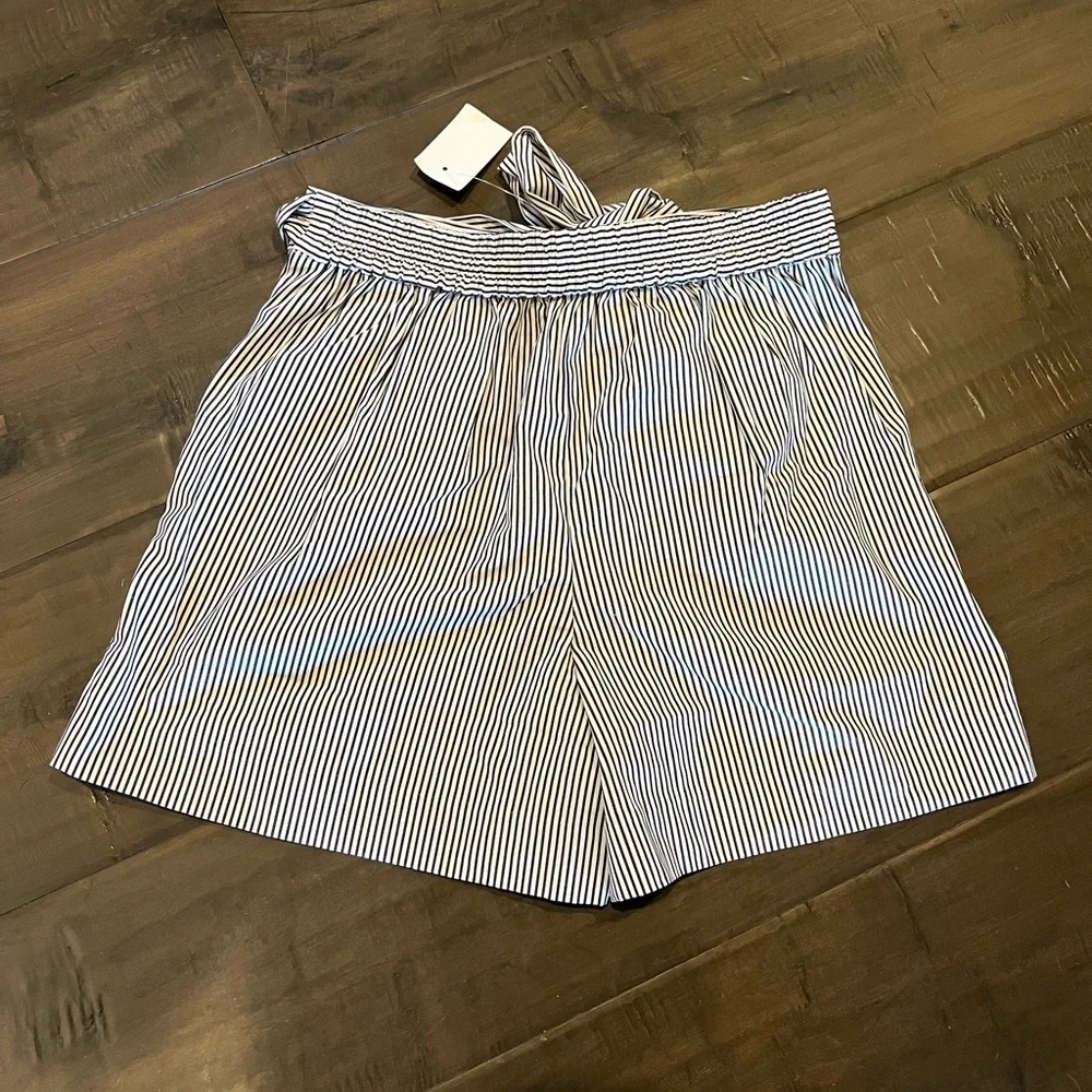 J.Crew striped paper bag waste shorts - Picture 3 of 3